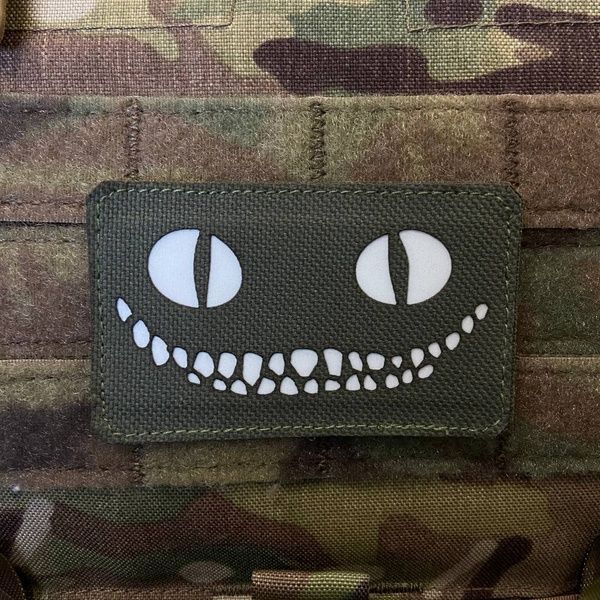 Шеврон &laquo;Smiling cat&raquo; lasercut od-gl 690589 фото