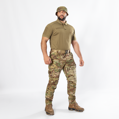 Поло тактичне Army ID 2.0 CoolPass Pique LT Tan 6574744 фото