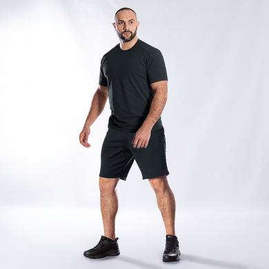 Шорты спортивные FitPro Cotton Navy Blue 767575 фото