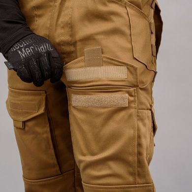 Штани тактичні "SHTORM" Coyote (Canvas) 76687 фото