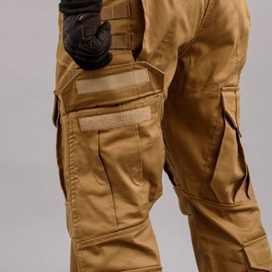Штани тактичні "SHTORM" Coyote (Canvas) 76687 фото