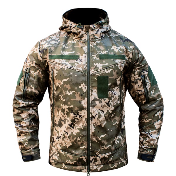 Куртка тактична "URBAN" SoftShell укрпіксель ММ14