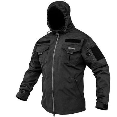 Куртка тактическая Мембрана Black (ANTITERROR II)