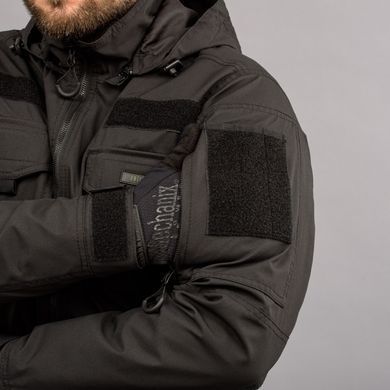 Куртка тактична "ANTITERROR II" BLACK (Мембрана) 1194551356 фото