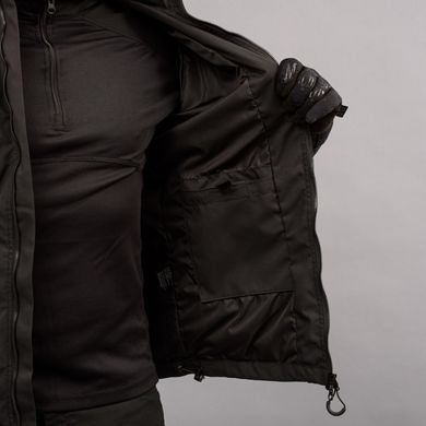 Куртка тактична "ANTITERROR II" BLACK (Мембрана) 1194551356 фото