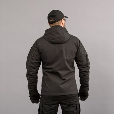 Куртка тактична "ANTITERROR II" BLACK (Мембрана) 1194551356 фото