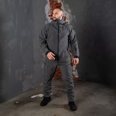 Брюки тактические SoftShell Vent 2.0 Графит 69890 фото