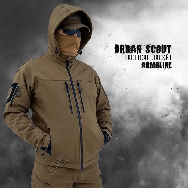 Куртка "URBAN SCOUT" COYOTE (SoftShell)