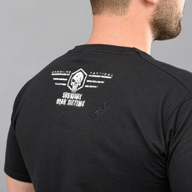 Футболка с принтом "SPARTANS" Black (Хлопок) 45332325 фото