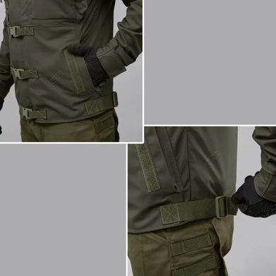 Куртка тактична "SHTORM" OLIVE (Мембрана + Фліс + Ода) 87989 фото
