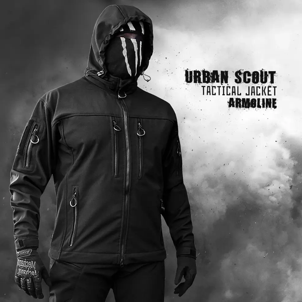 Куртка SoftShell "URBAN SCOUT" BLACK