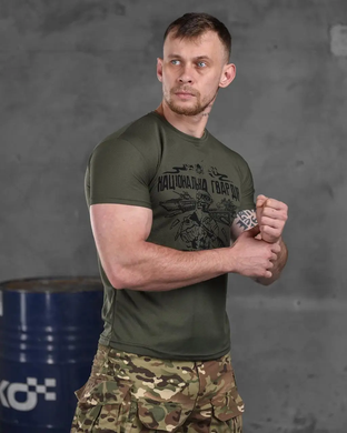Футболка coolmax "Національна гвардія" Olive 575677 фото
