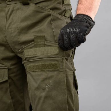 Штани тактичні "SHTORM" Olive (Canvas) 76688 фото