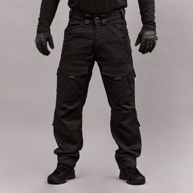 Штани тактичні "SHTORM" Black (Canvas) 76689 фото