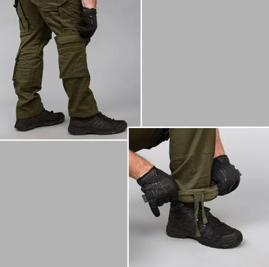 Штани тактичні "SHTORM" Olive (Canvas) 76688 фото