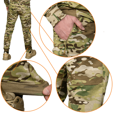 Спортивный костюм Basic Zip Multicam 7474749 фото