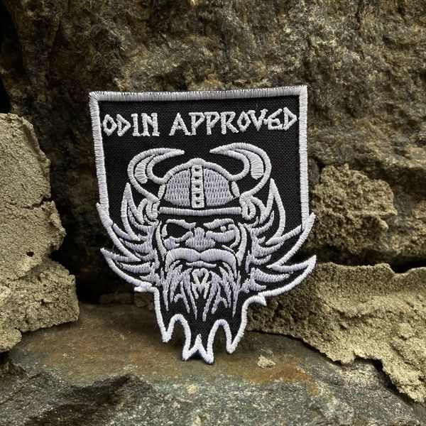Шеврон &ldquo;Odin approved&rdquo; black 75674774 фото