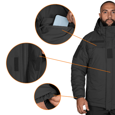Зимова куртка Patrol System 3.0 Nylon Taslan Black 64789988 фото