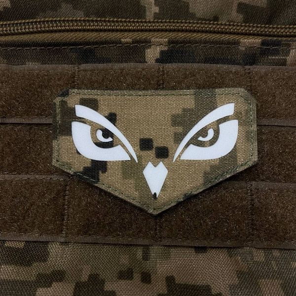 Шеврон &ldquo;Owl eyes&rdquo; lasercut mm14/gl 56762 фото