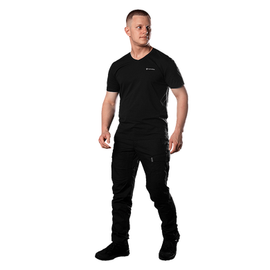 Футболка тактична Totem V-neck Black 887686 фото