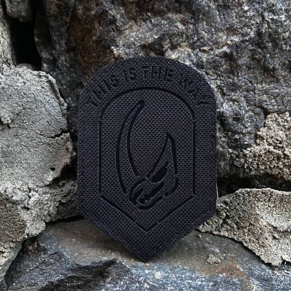 Шеврон &laquo;Mandalorian.This is the way&raquo; bk/bk 6456543 фото
