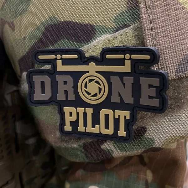 2D ПВХ шеврон &ldquo;Drone pilot&rdquo; cb 67643 фото