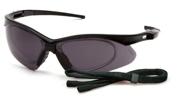 Очки Pyramex PMXtreme RX (gray) Anti-Fog, серые с диоптрийной вставкой 6758568 фото