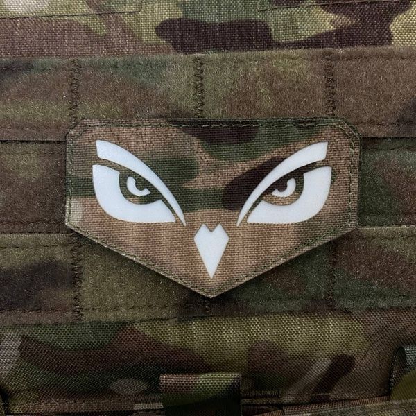 Шеврон &laquo;Owl eyes&raquo; lasercut mc-gl 90089 фото