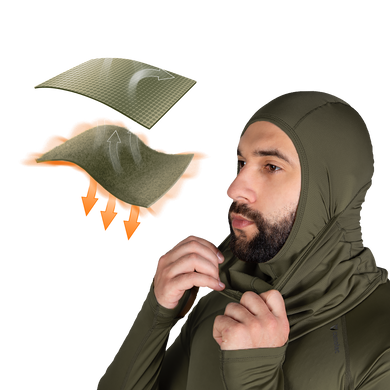 Балаклава тактична Pro CoolPass TG Olive 654464 фото