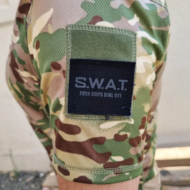 Термофутболка тактична "S.W.A.T." CoolMax Multicam
