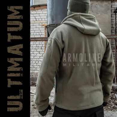 Толстовка тактическая "ULTIMATUM" OLIVE (Флис)