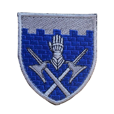 Шеврон 101 окрема бригада охорони ген.штабу Синій