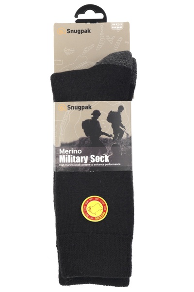 Військові шкарпетки із вовни мериносу Snugpak® Merino Military Sock