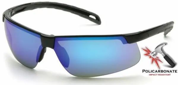 Очки защитные Pyramex Ever-Lite (ice blue mirror) зеркальные синие 4565363 фото