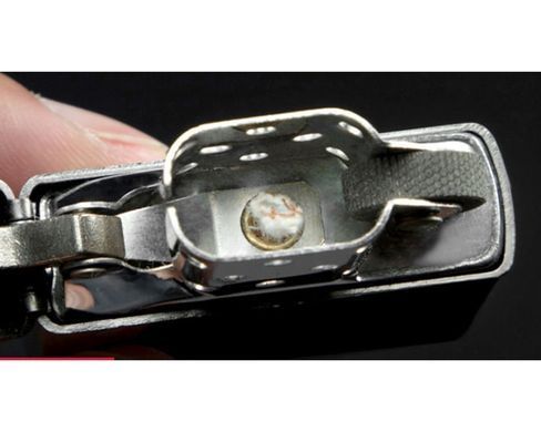 Зажигалка бензиновая ZORRO LEOPARD silver 1557405047 фото