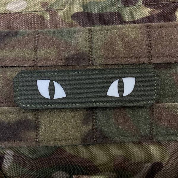 Шеврон &laquo;Cat eyes&raquo; lasercut od/gl 657868 фото